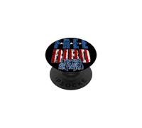 Lynyrd Skynyrd Freebird Logo Stars Stripes US Flag PopSockets PopGrip Adhesivo