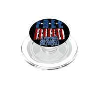 Lynyrd Skynyrd Freebird Logo Stars Stripes US Flag PopSockets PopGrip para MagSafe