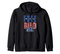 Lynyrd Skynyrd Freebird Logo Stars Stripes US Flag Sudadera con Capucha