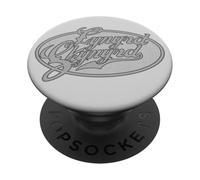 Lynyrd Skynyrd Gorra con Logo Retro Americana clásica Summer Rock PopSockets PopGrip Adhesivo