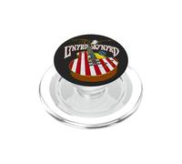 Lynyrd Skynyrd Guitarra Eagle Retro 1970s Classic Rock Bandera de Estados Unidos PopSockets PopGrip para MagSafe