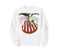 Lynyrd Skynyrd Guitarra Eagle Retro 1970s Classic Rock Flag US Sudadera