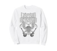 Lynyrd Skynyrd Home Sweet Alabama Guitar Eagle Bandera Retro de EE. UU Sudadera