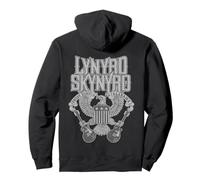 Lynyrd Skynyrd Home Sweet Alabama Guitar Eagle Bandera Retro de EE. UU Sudadera con Capucha