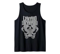 Lynyrd Skynyrd Home Sweet Alabama Guitarra Eagle Bandera de Estados Unidos Retro Camiseta sin Mangas