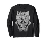 Lynyrd Skynyrd Home Sweet Alabama Guitarra Eagle Bandera de Estados Unidos Retro Manga Larga