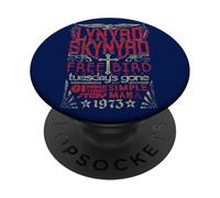 Lynyrd Skynyrd Lanza Gratis un Concierto de Rock de los 70 con Bird Simple Man Gimme PopSockets PopGrip Adhesivo