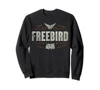 Lynyrd Skynyrd Logo Gratis Bird Letras Clásico Rock Años 70 Retro Sudadera