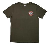 Lynyrd Skynyrd Mini Biker Patch Logo T Shirt, verde, XL