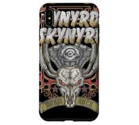 Lynyrd Skynyrd Motor Skull Classic Southern Rock Band Biker Carcasa para iPhone XS MAX