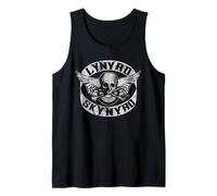 Lynyrd Skynyrd - Parche para motociclista, diseño de calavera Camiseta sin Mangas