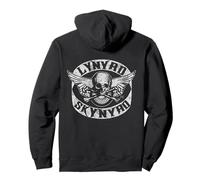 Lynyrd Skynyrd - Parche para motociclista, diseño de calavera Sudadera con Capucha