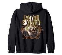 Lynyrd Skynyrd Photo Crest Southern Country Vintage Rock años 70 Sudadera con Capucha