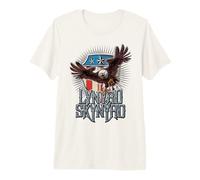 Lynyrd Skynyrd Pick Em Up Em Up Free Bird Rock Stars Stripes Camiseta Premium