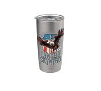 Lynyrd Skynyrd Pick Em Up Em Up Free Bird Rock Stars Stripes Vaso térmico de acero inoxidable de doble pared