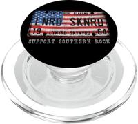 Lynyrd Skynyrd Placa de matrícula 1964 Sweet Home Alabama Bandera de Estados Unidos PopSockets PopGrip para MagSafe