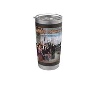 Lynyrd Skynyrd Pronunciado Álbum Arte Vintage 70s Classic Rock Vaso térmico de acero inoxidable de doble pared