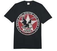 Lynyrd Skynyrd Rojo, Blanco y Azul Águila Estrellas Retro 70s Rock Comfort Colors Adult Heavyweight T-Shirt