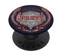 Lynyrd Skynyrd Simple Man 1973 Rally Race Car Biker Fan Rock PopSockets PopGrip Adhesivo