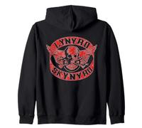 Lynyrd Skynyrd Skull Logo 70s Retro Rock Biker Artwork Regalos Sudadera con Capucha