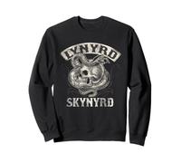 Lynyrd Skynyrd Skynyrd Snake Skull 70's Rock Tattoo Biker Art Regalos Sudadera
