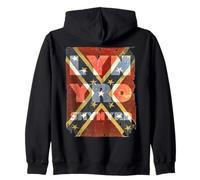 Lynyrd Skynyrd Southern Pride - Bandera Retro de los años 70 Country Rock Sudadera con Capucha