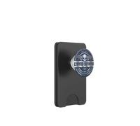 Lynyrd Skynyrd Southern Rock - Sombrero de Rock con Logotipo Plateado de los años 70 PopSockets PopWallet para MagSafe