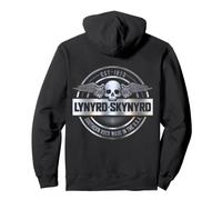 Lynyrd Skynyrd Southern Rock - Sombrero de Rock con Logotipo Plateado de los años 70 Sudadera con Capucha