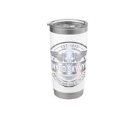 Lynyrd Skynyrd Southern Rock - Sombrero de rock con logotipo plateado de los años 70 Vaso térmico de acero inoxidable de doble pared