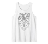 Lynyrd Skynyrd Spade - Juego de Cartas con Logotipo Vintage de los años 70 Camiseta sin Mangas