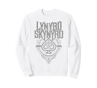 Lynyrd Skynyrd Spade - Juego de Cartas con Logotipo Vintage de los años 70 Sudadera