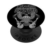 Lynyrd Skynyrd Sweet Home Alabama Guitar Eagle Bandera Retro de EE. UU PopSockets PopGrip Adhesivo