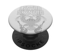 Lynyrd Skynyrd Sweet Home Alabama Guitarra Águila Bandera de Estados Unidos Retro PopSockets PopGrip Adhesivo