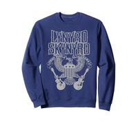 Lynyrd Skynyrd Sweet Home Alabama Guitarra Águila Bandera de Estados Unidos Retro Sudadera