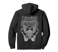 Lynyrd Skynyrd Sweet Home Alabama Guitarra Águila Bandera de Estados Unidos Retro Sudadera con Capucha