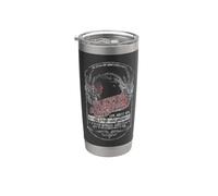 Lynyrd Skynyrd Underbrush Live 70's Rock Retro Festival Biker Vaso térmico de acero inoxidable de doble pared