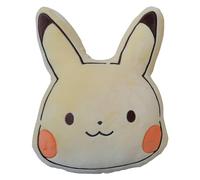 LYO Cojín Oficial Pokémon: La Cabeza de Pikatchu - Suave y Esponjoso - con Licencia Oficial Pokémon - 25 centímetros