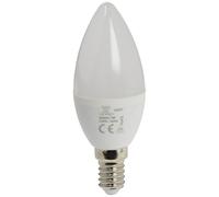 LYO Vela LED SMD con Luz Cálida Integrado, Blanco, 3.7 x 9.8 cm