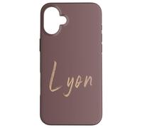 Lyon Francia Diseño Elegante Vintage Carcasa para iPhone 16 Plus