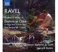 Lyon National Orchestra - RAVEL, M.: Orchestral Works, Vol. 4 - Daphnis et Chloé / Une barque sur l'océan (Spirito, Lyon National Orchestra, Slatkin)