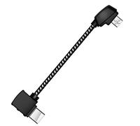 LYONGTECH - Cable de mando a distancia Micro AB a USB C 9,4 cm para DJI Mini SE, Mavic Mini, Mavic 2 Pro Zoom/Mavic Air/Mavic Pro Platinum (conector tipo C)