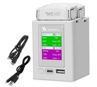 LYONGTECH LCD Cargador de Batería para dji Mini 3,Mini 3 Pro Drone, Accesorio de Centro de Carga Bidireccional,Charger Hub