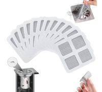 Lyoveu 20 pcs Floor Drain Sticker, Disposable Shower Drain Hair Catcher, Disposable Drain Hair Catcher, Disposable Floor Drain Sticker, Shower Drain Hair Catcher Sticker