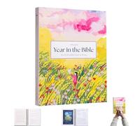 Lyoveu A Beautiful Year In The Bible The 52-Week Bible Study for Women,a Beautiful Year In The Bible Study, Christian Bible Studying Guide Notebook, Inspirational Reading Plan