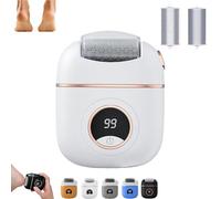 Lyoveu Electric Foot Grinder,Electric Foot Grinder Hard Skin Remover,Electric Foot Callus Remover,Callus Remover for Feet,Digital Display Foot Adjustable Grinding Head, for Toes, Heels, Side of Feet