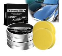 Lyoveu Titanium Ceramic Wax,Cera De Cerámica De Titanio,Cera De Cerámica para Automóviles,Revestimiento De Cerámica para Coche, Auto Car Scratch Repair Remover Wax Paste Polish Vehicle Paint Care