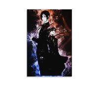 LYOZYMX Black Butler - Lienzo decorativo para pared, diseño clásico de anime, 50 x 75 cm, estilo sin marco