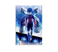 LYOZYMX Blue Lock - Póster decorativo de anime clásico de anime, pintura decorativa para dormitorio, 20 x 30 cm, estilo sin marco