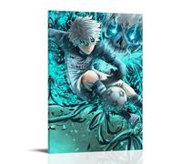 LYOZYMX Blue Lock - Póster decorativo de anime clásico de anime, pintura decorativa para dormitorio, 60 x 90 cm, estilo marco