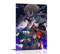 LYOZYMX Blue Lock - Póster decorativo de anime clásico de anime popular para pared, pintura decorativa para dormitorio, 20 x 30 cm, estilo marco